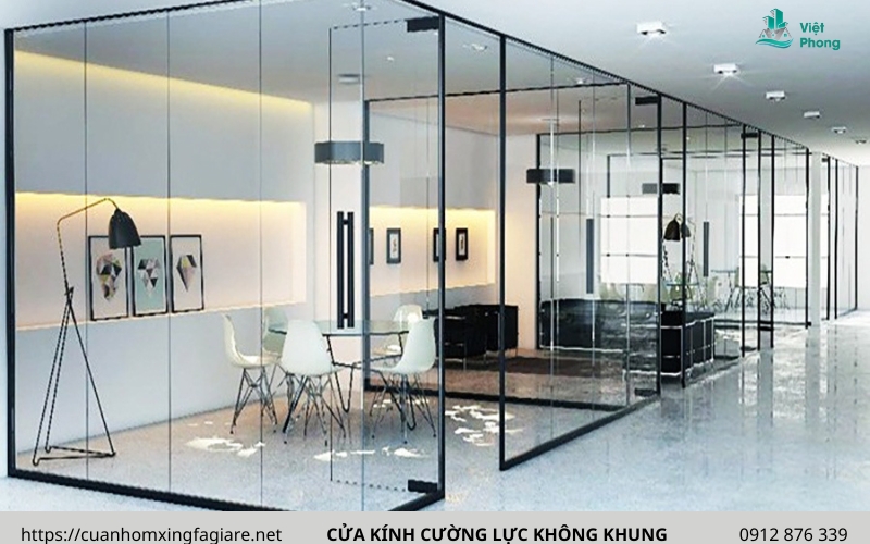 cửa kính cường lực