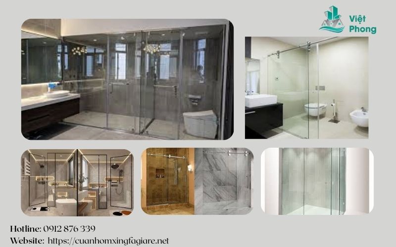 Phòng tắm kính lùa Việt Phong - chất lượng - uy tín Phòng tắm kính lùa Việt Phong - chất lượng - uy tín