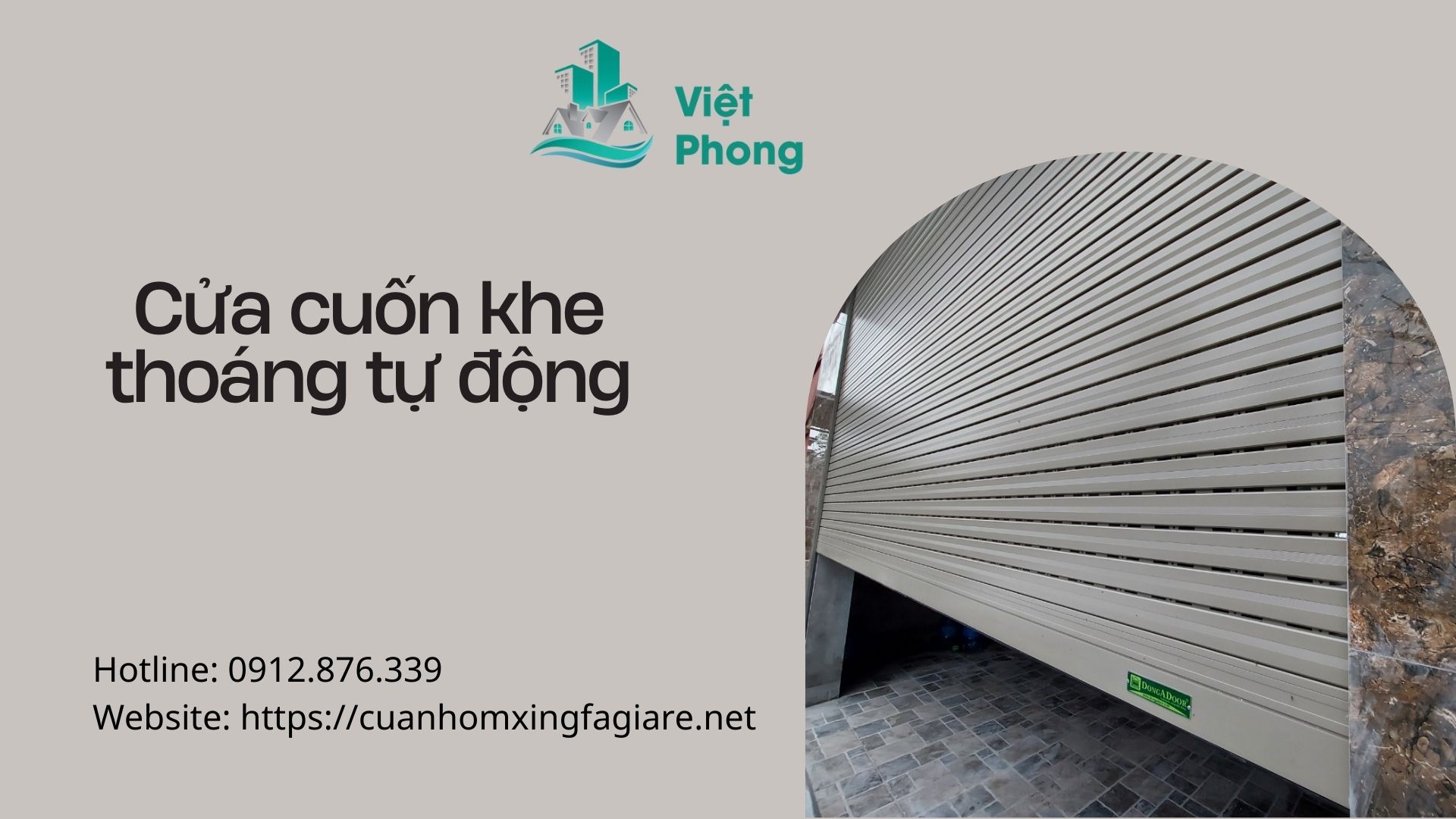 Cửa cuốn khe thoáng tự động lựa chọn cho sự hiện đại Cửa cuốn khe thoáng tự động lựa chọn cho sự hiện đại